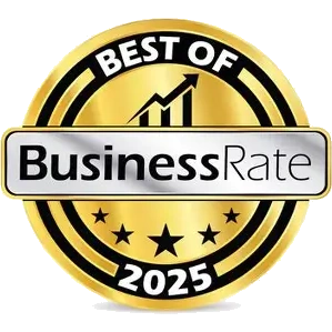 Best of BusinessRate 2025 award